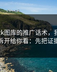关于99tk图库的推广话术，我把常见套路拆开给你看：先把证据留好